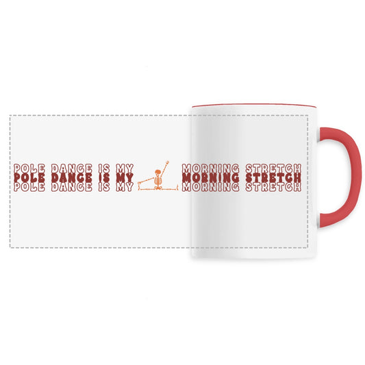 Mug pole is my morning stretch