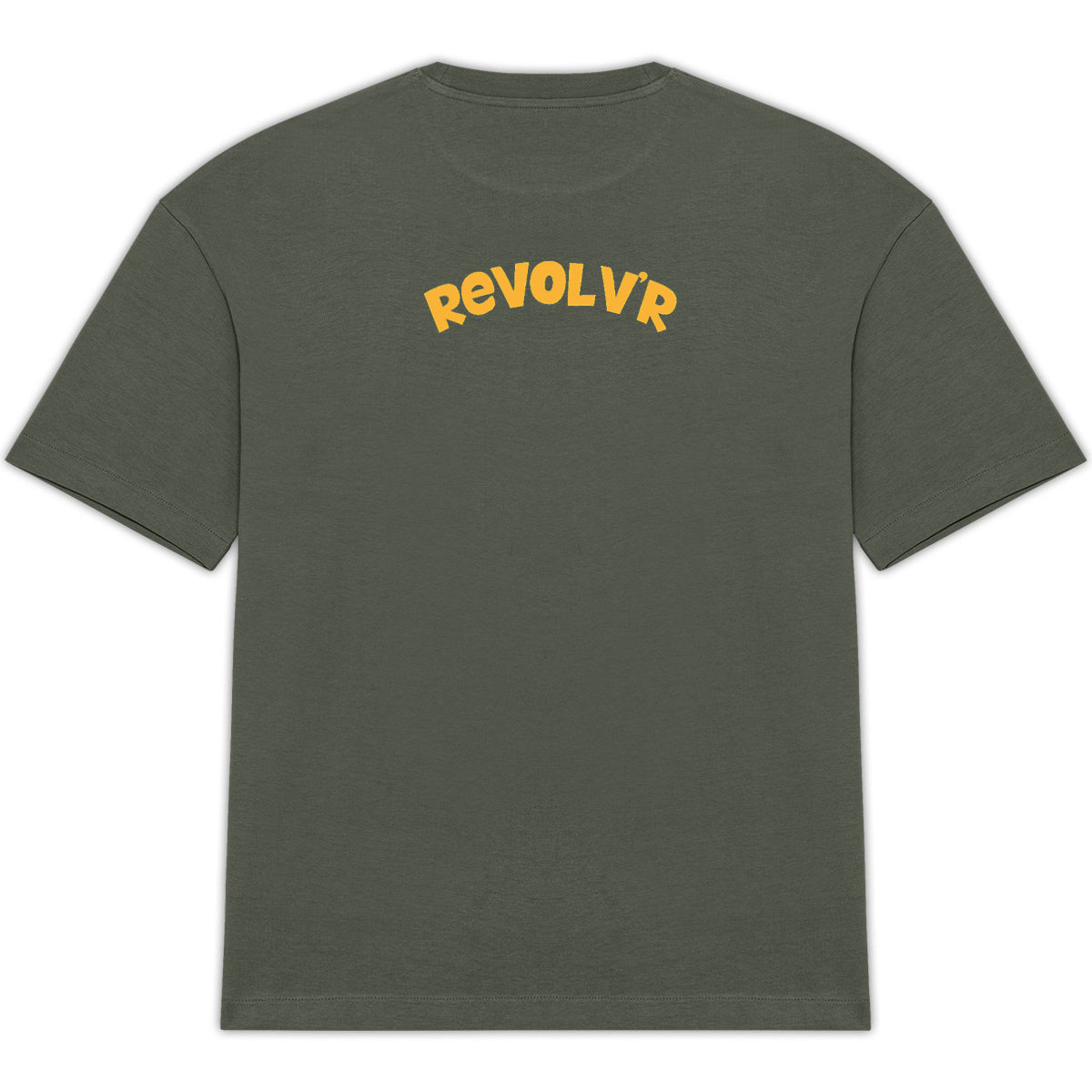 oversized tee shirt ghost gravity orange