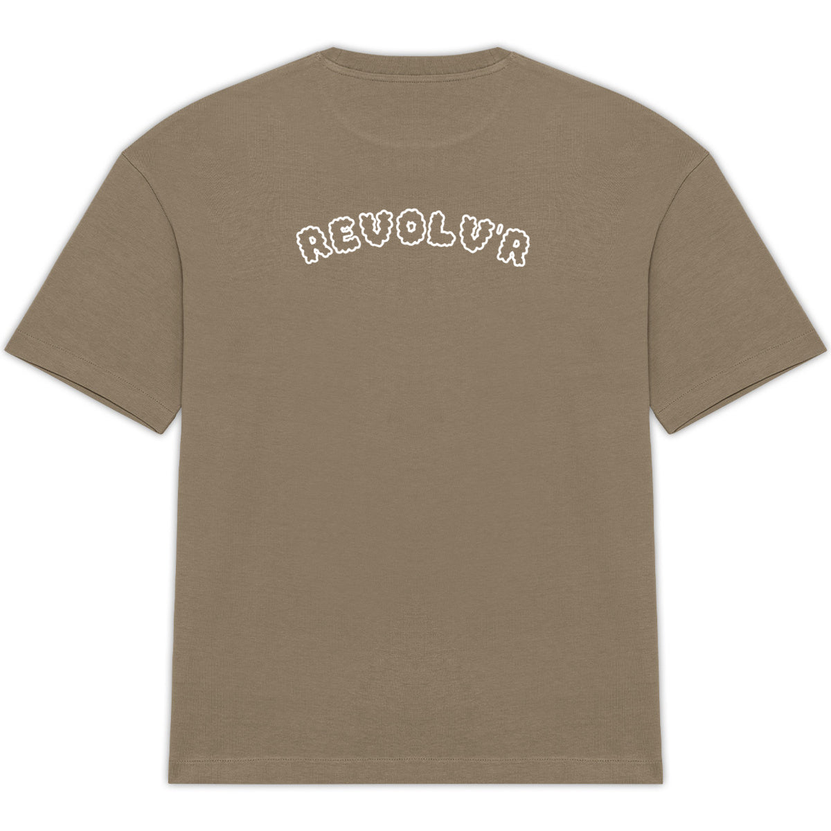 Tee shirt oversize marron figures