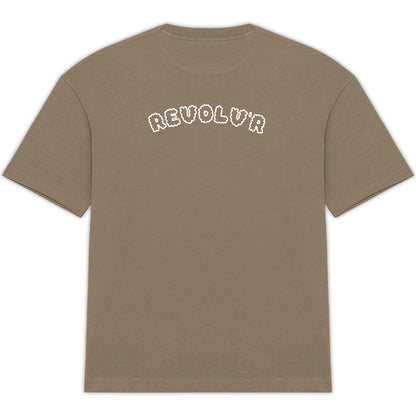 Tee shirt oversize marron figures