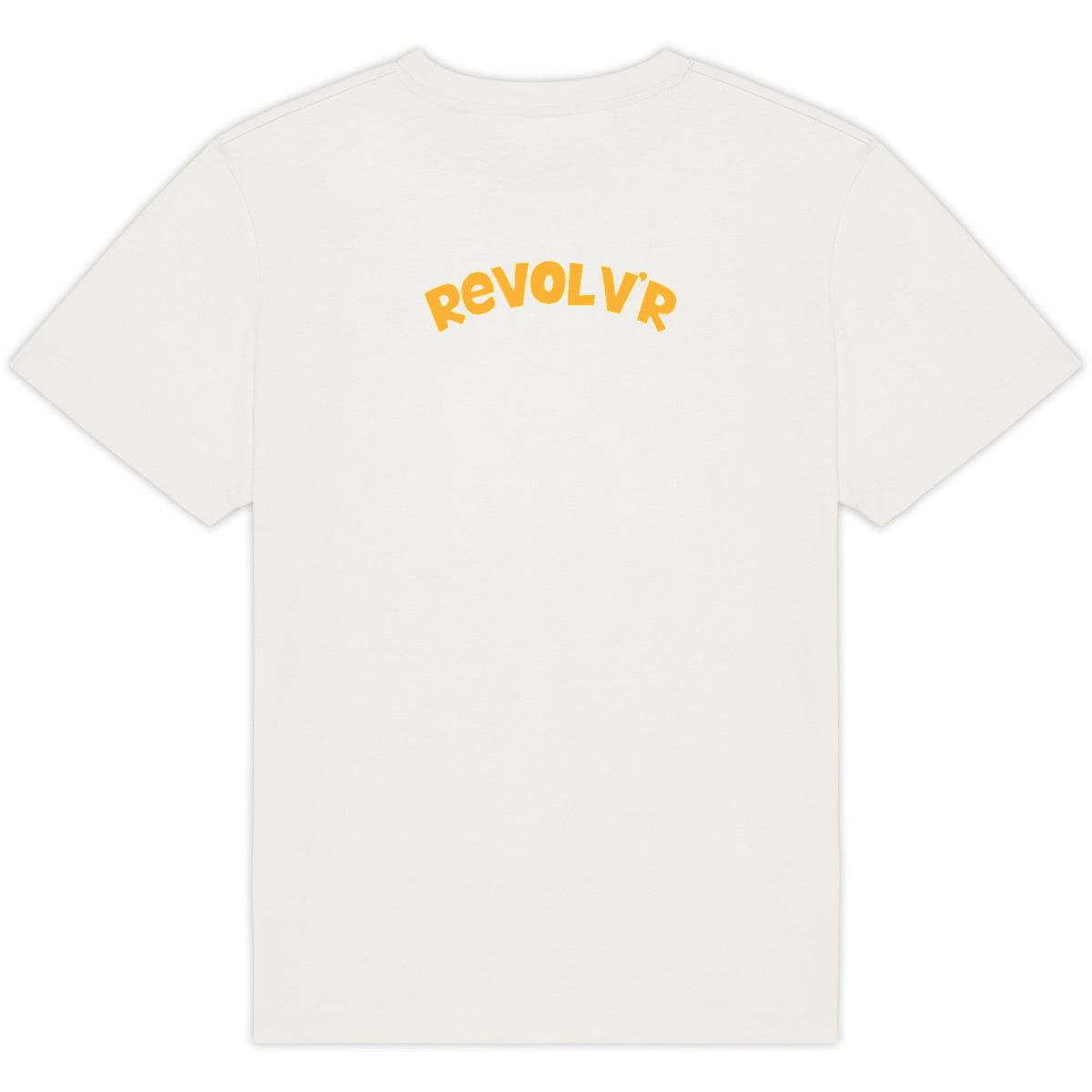 oversized tee shirt ghost gravity orange