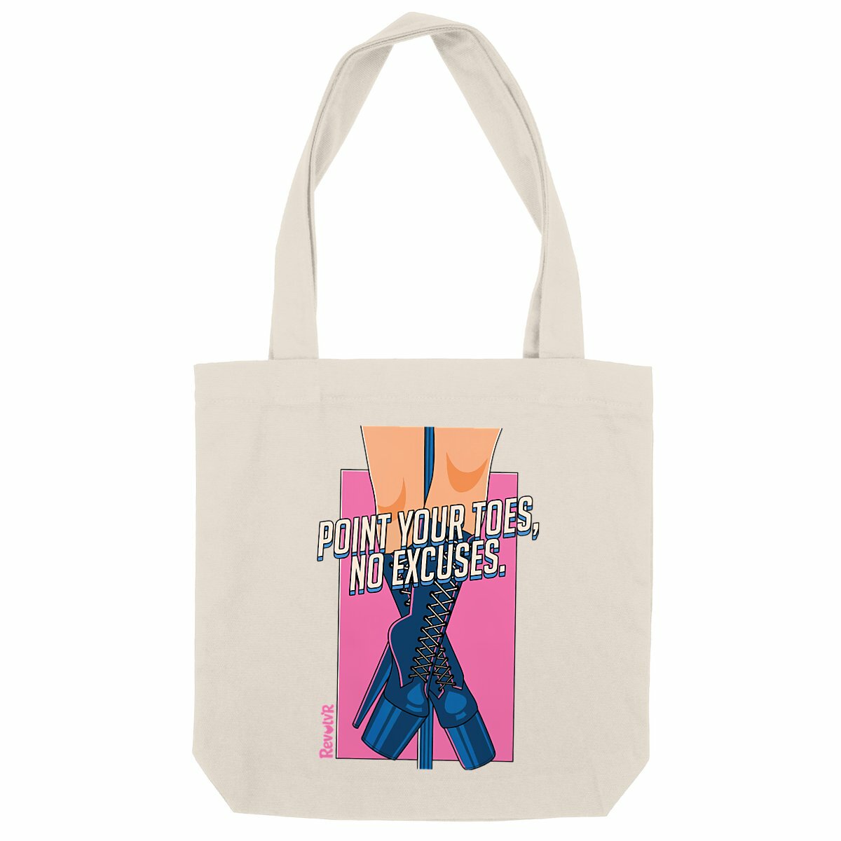 tote bag point your toes 3