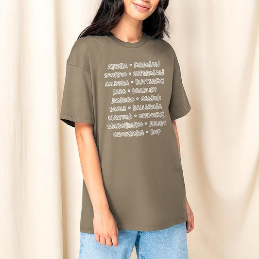 Oversized tee-shirt | The pole list